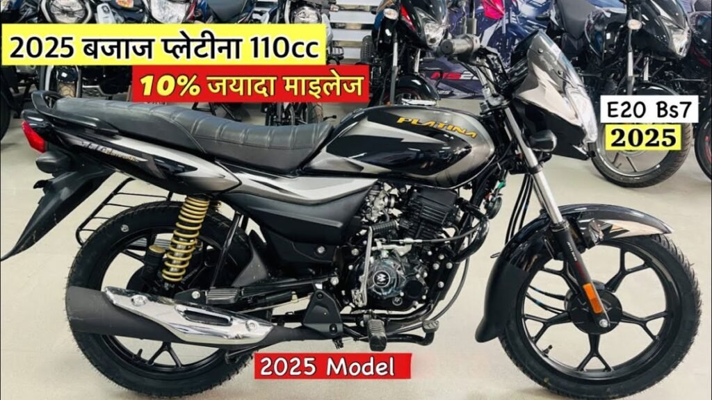 New Bajaj Platina 110 2025